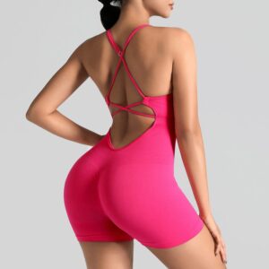 Sans Couture One-Piece Yoga Jumpsuit,