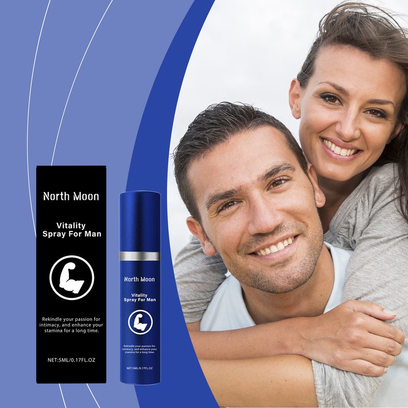 Homme Vitality Intimate Spray With Epimedium, Ginseng & Maca Root Extracts, Enhance Stamina & Intimate Pleasure