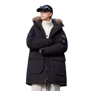 Homme Autumnwinter Padded Down Veste Cold Proof