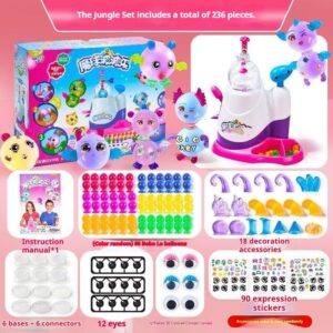 Magic Balloon Inflator Magic Ball Pop-Off Diy Craft Kit Complete Set