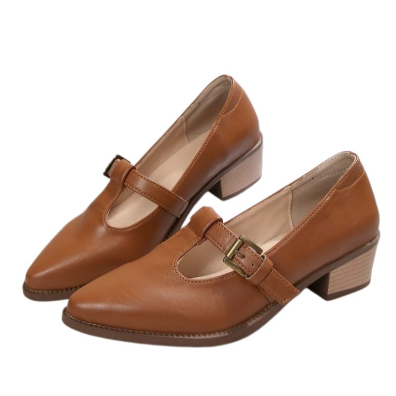 French-Style Chanel-Style Mary Jane Chaussures