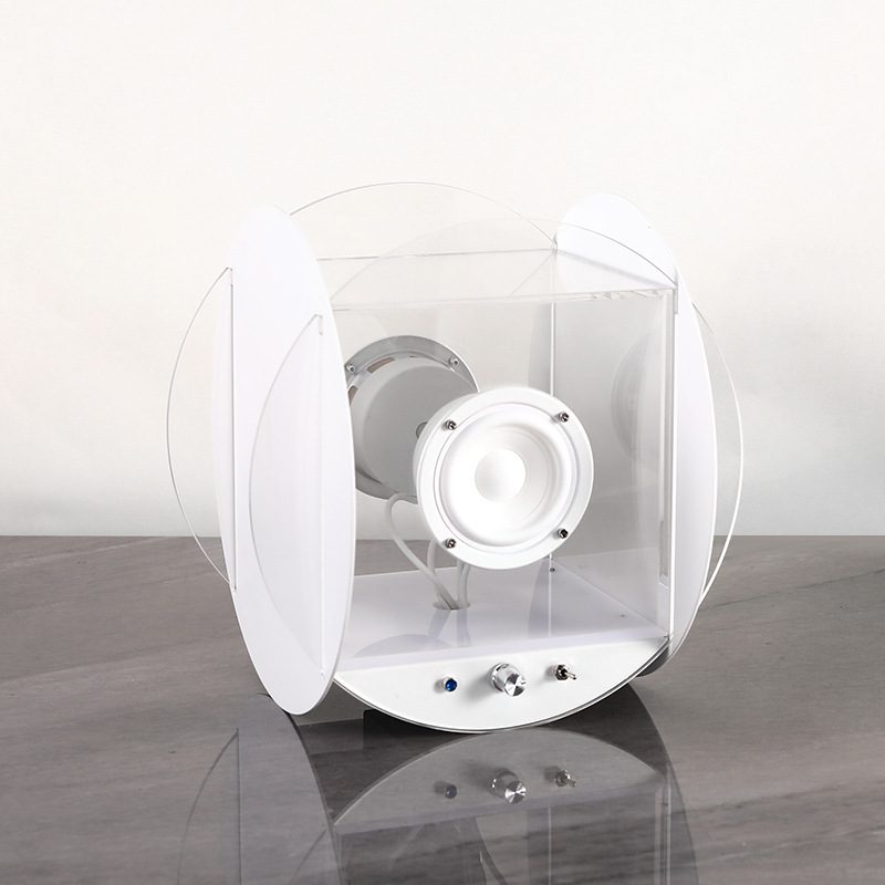Creative Minimalist Acrylic Rétro Bluetooth Round Speaker Ornament