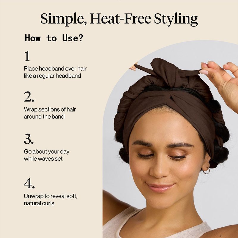 Heat-Free High-Elastic Yoga Hairband
