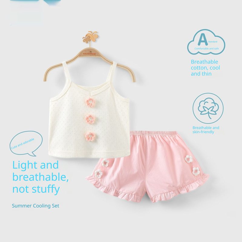 Fille Home Wear Thin And Respirant Pajamas