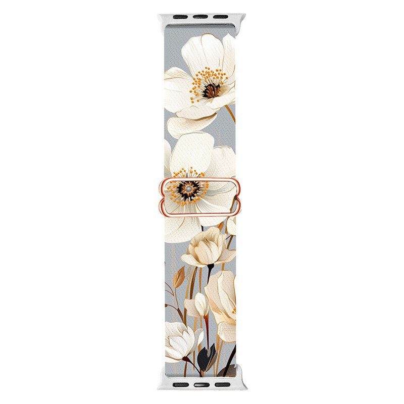 Ethnic-Style Adjustable Buckle-Imprimé Nylon Montre