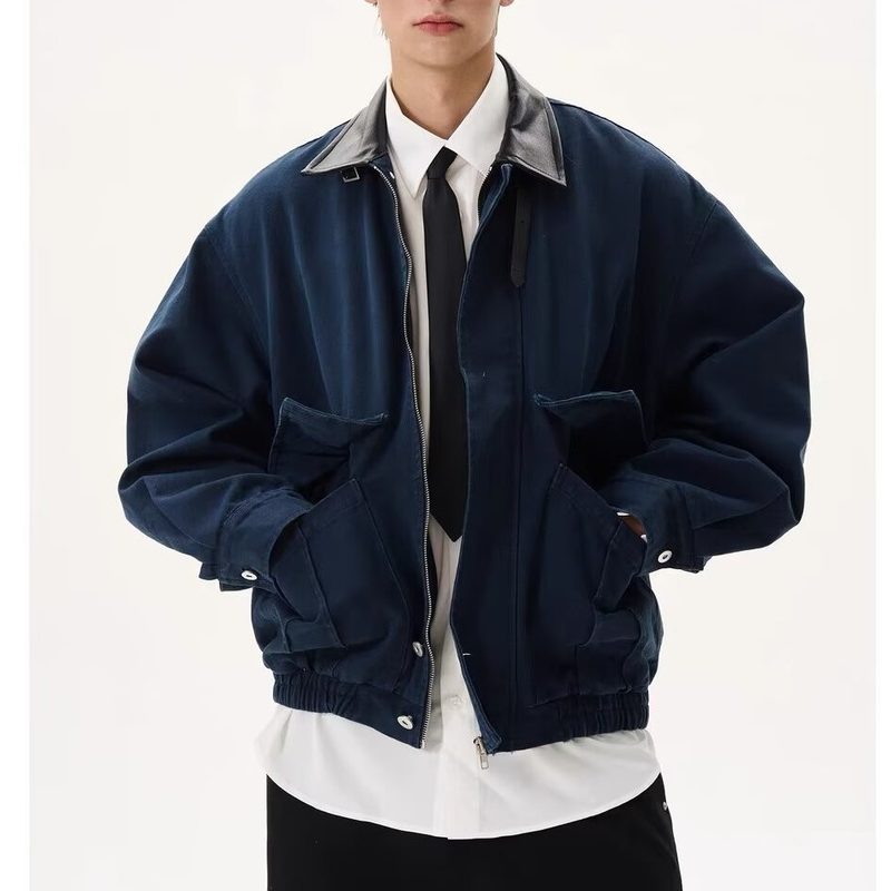 Early Spring Arrival Manches Longues Lapel Veste